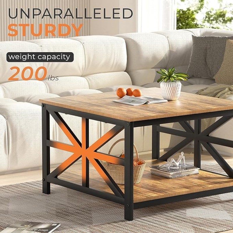 Coffee Table with Storage, Small Coffee Table with...